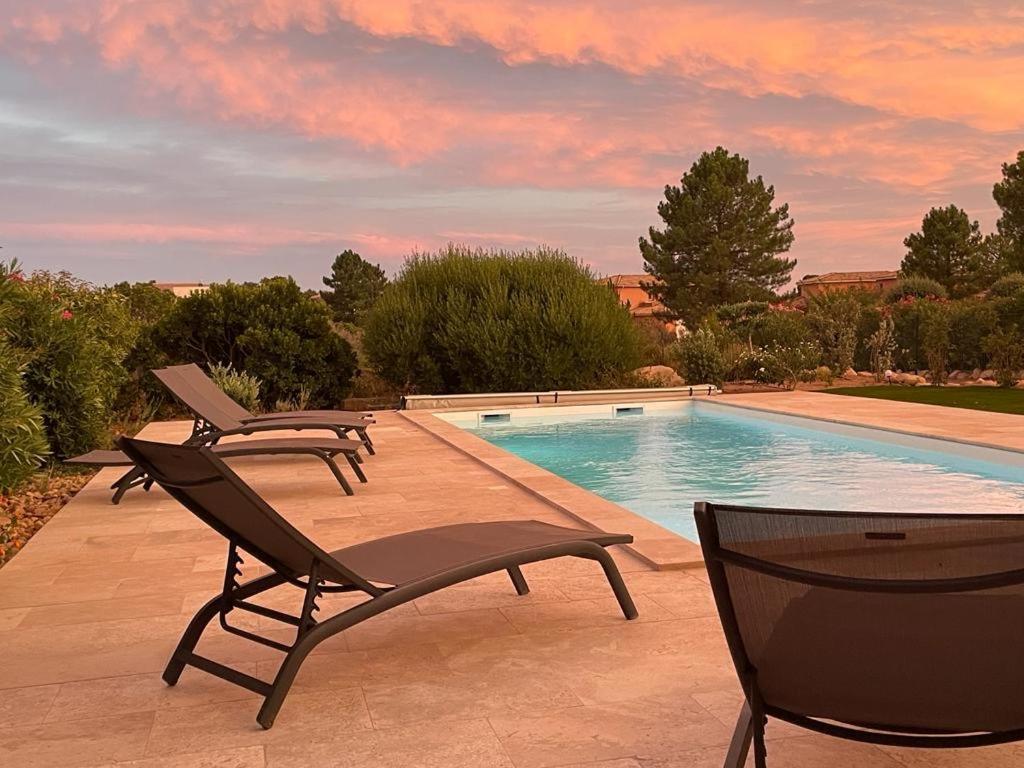 Villa Chez Geraldine Piscine Chauffee, Proche Plage Et Riviere Леччи Экстерьер фото